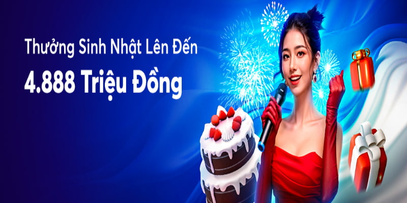 Khuyến mãi BK8 thưởng mừng sinh nhật mới phát hành
